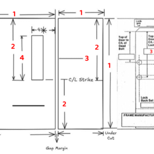 Lead Lined Metal Doors